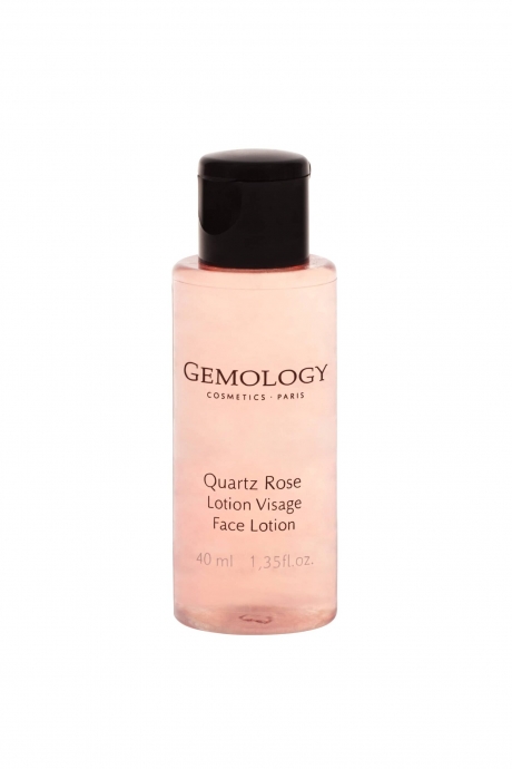 Lotion Visage Quartz Rose Format voyage - Gemology